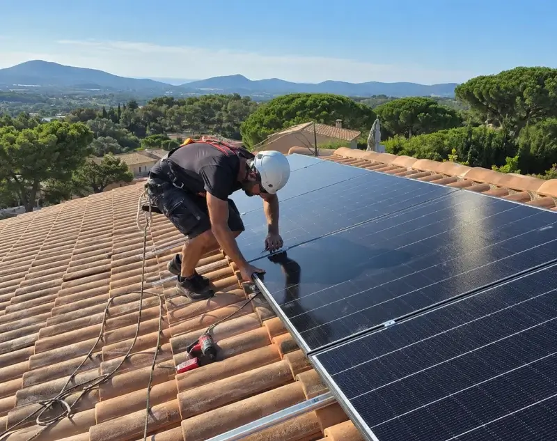 Installateur panneaux solaires Soucieu-en-Jarrest — pose photovoltaïque sur toiture